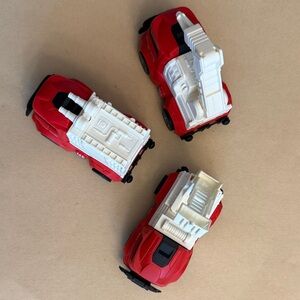 GO Red and White Pull Back Power Toy Fire Trucks (3 Styles)